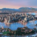 vista di vancouver dall'alto