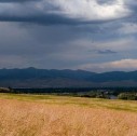 Paesaggio delle distese di Missoula, USA
